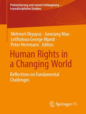 cover image of Human Rights in a Changing World
